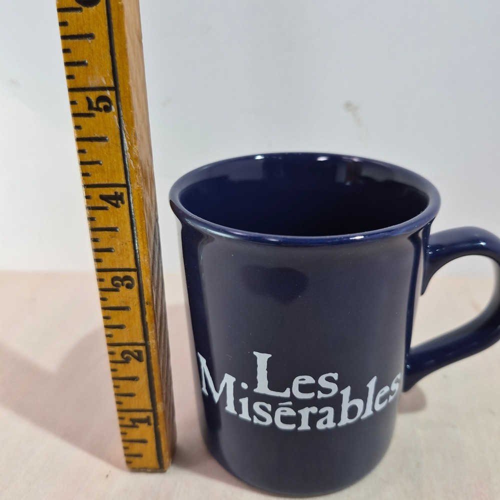 Les Miserables‎ Mug Navy Blue Portrait Artwork Collectible Coffee Cup - Picture 6 of 6